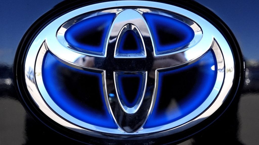 Toyota logo (Hybrid model)