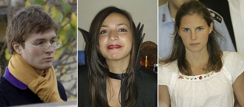 L'étudiant italien Raffaele Sollecito, la Britannique Meredith Kercher et sa colocataire américaine Amanda Knox ont été assassinées.