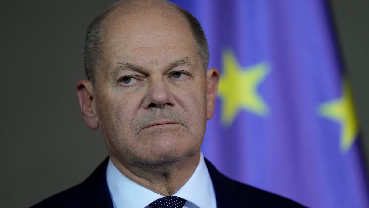 German Chancellor Olaf Scholz