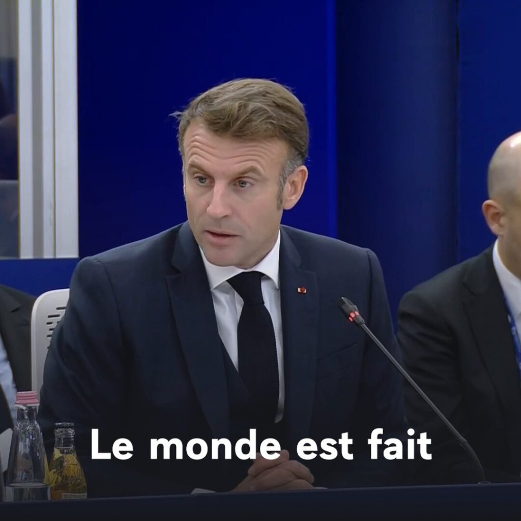 Je n'ai pas l'intention de laisser l'Europe comme un théâtre habité par des herbivores, que des carnivores, selon leur agenda, viendront dévorer. Européens, nous devons être lucides, ambitieux et déterminés sur notre propre agenda, un agenda de souveraineté.