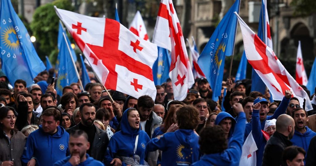 Manifestations en Géorgie alors que la commission électorale confirme la victoire du parti pro-russe au pouvoir