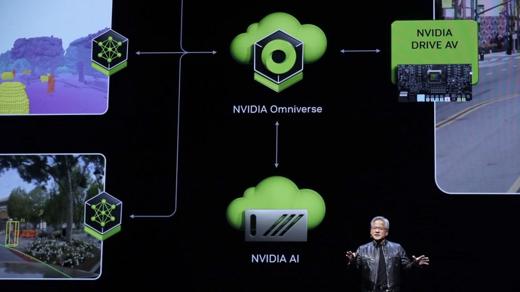 File picture of President and CEO of Nvidia Corporation Jensen Huang speaking at the Computex 2024 exhibition in Taipei, Taiwan in June