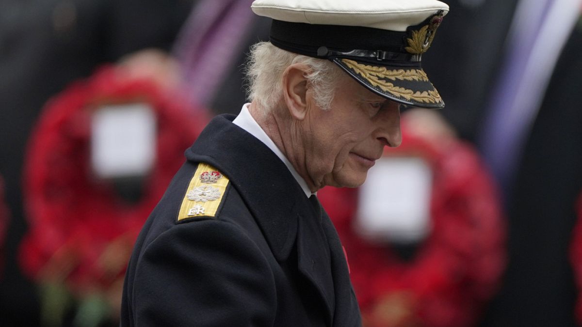 Vidéo. Le roi Charles préside la cérémonie du dimanche du Souvenir