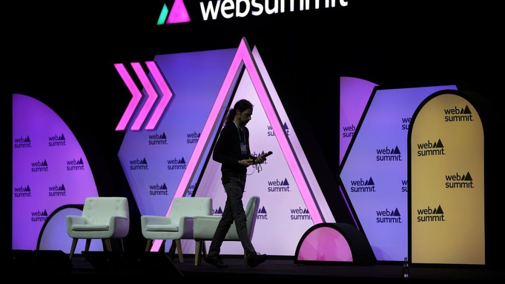 Web Summit conference stage