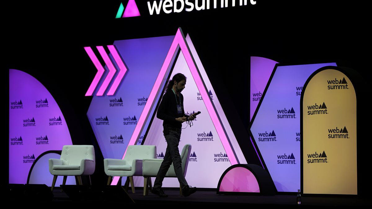 Web Summit conference stage