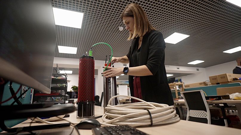 Dispositifs de communication sous-marine développés au siège de WSense à Rome