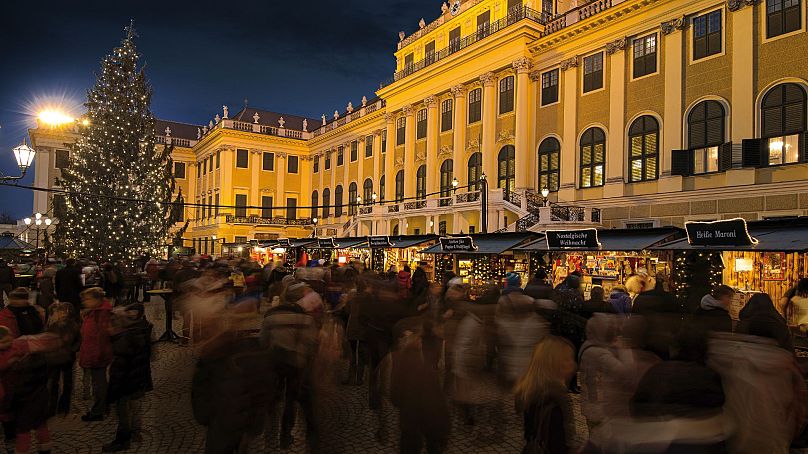 Le marché d'art et de Noël du château de Schönbrunn