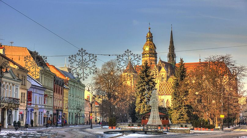 Attendez-vous à ce que Kosice en Slovaquie ait du glaçage