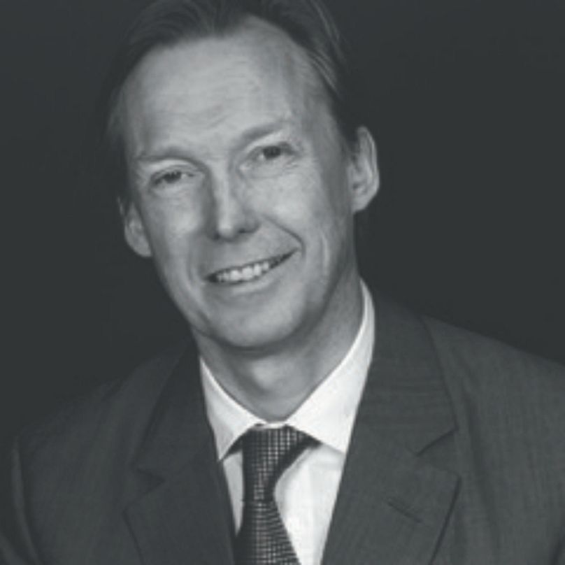 James Stourton, ancien directeur de la maison de ventes Sotheby's à Londres 