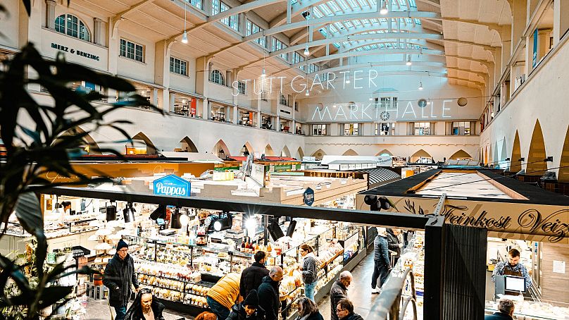 Le marché couvert est un plaisir à visiter en janvier