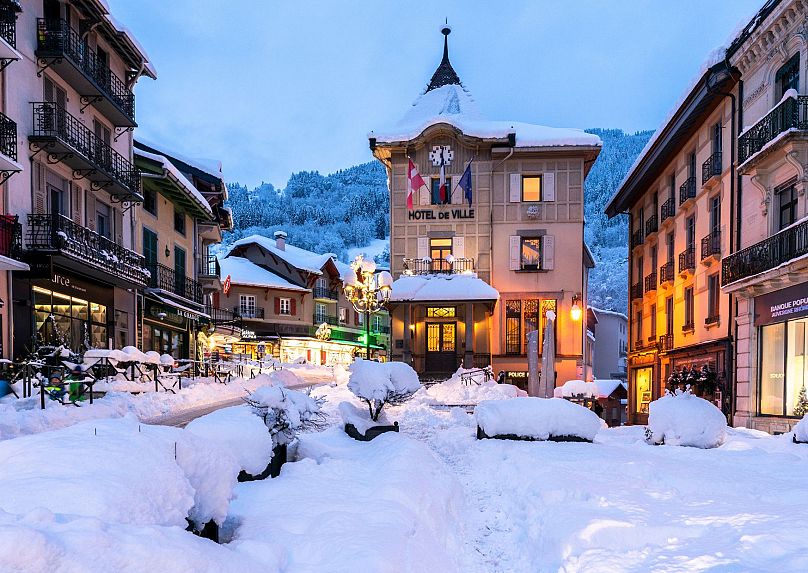 Saint-Gervais en hiver