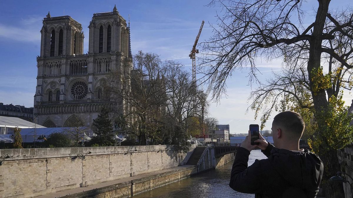 Paris’s Notre-Dame Cathedral reopened on 7 December, five years after a devastating fire.