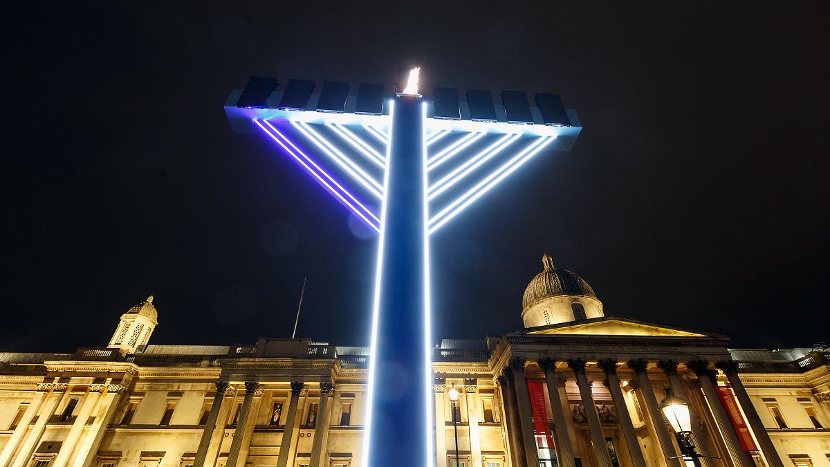 Menorah in London