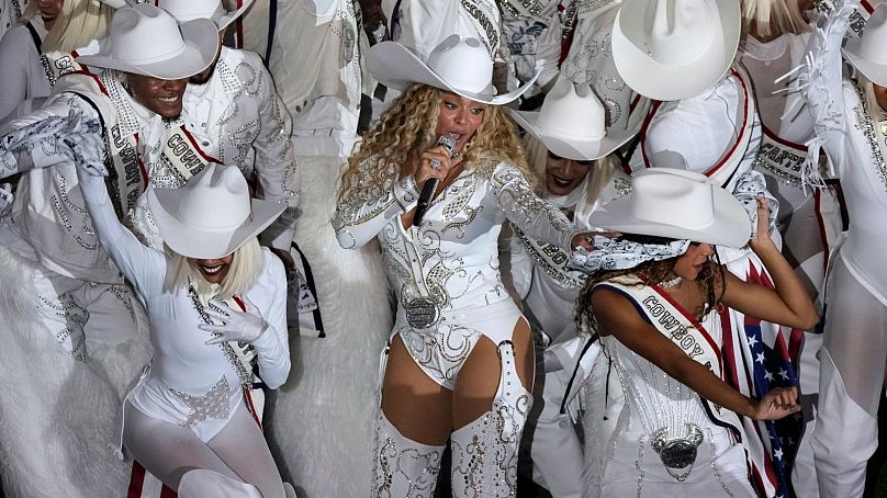 Beyoncé au match de Noël de la NFL