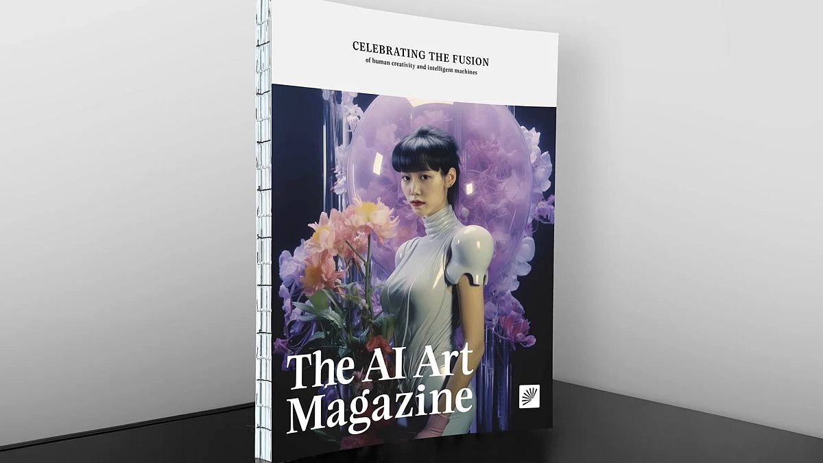 The AI Art Magazine is the brainchild of Hamburg-based creative studio polardots.studio,