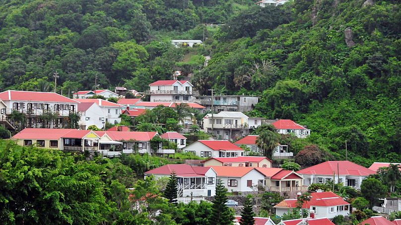 La petite île de Saba abrite également de petits villages