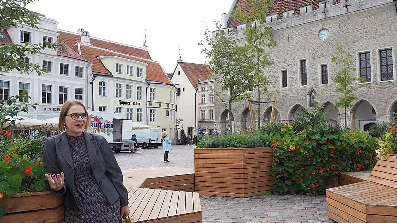 La place de l'Hôtel de Ville de Tallinn était un terrain d'essai idéal car c'est historiquement le lieu de rencontre social le plus important.