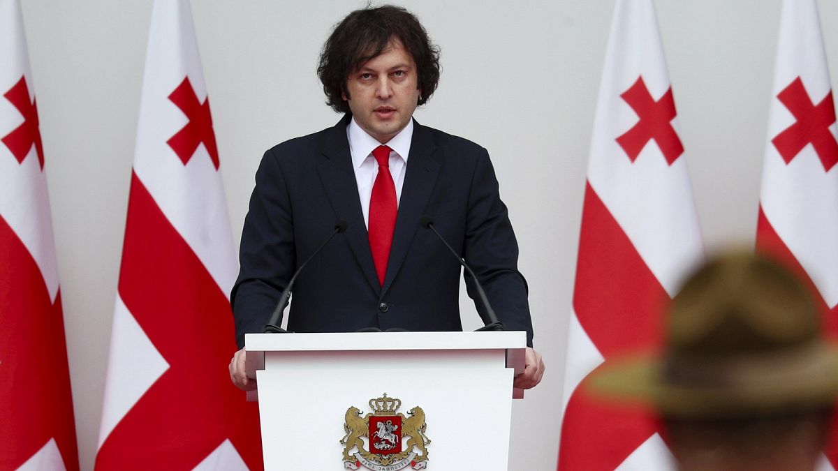 Georgian Prime Minister Irakli Kobakhidze has suspended EU talks until 2028.