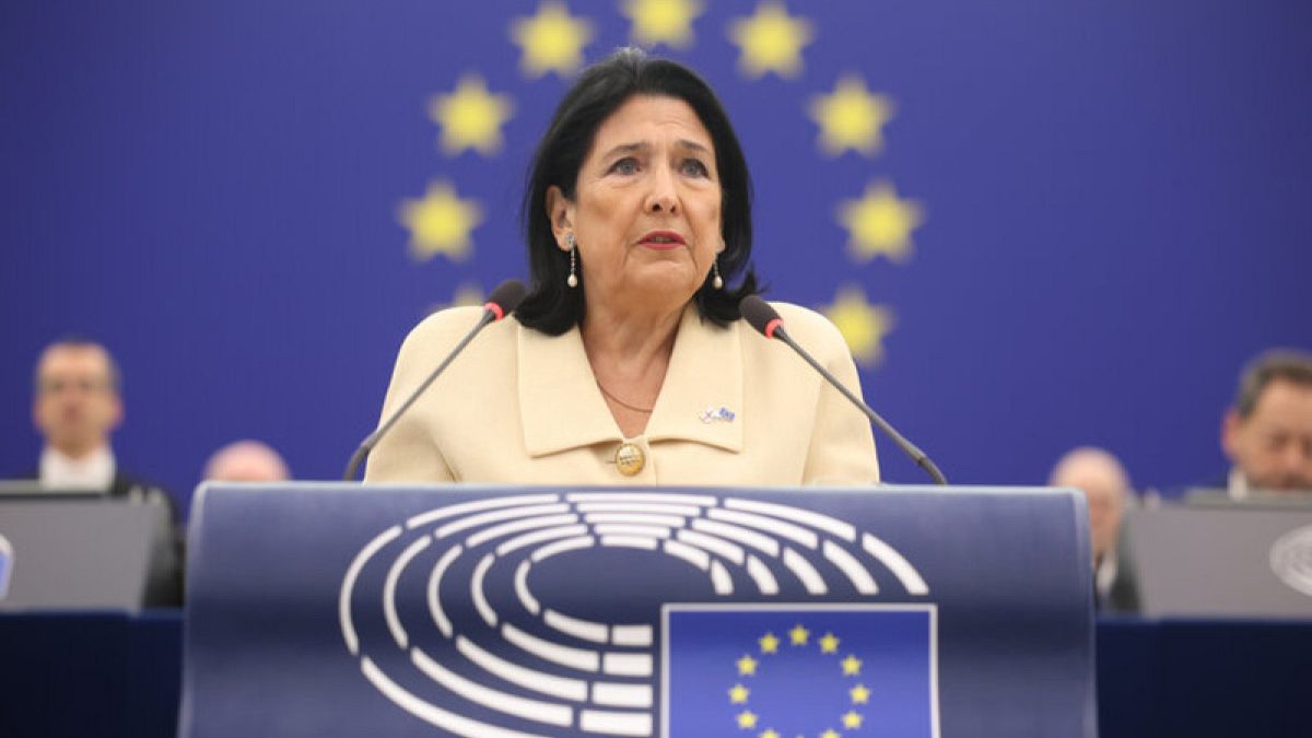 Salomé Zourabichvili is President of Georgia since 2018