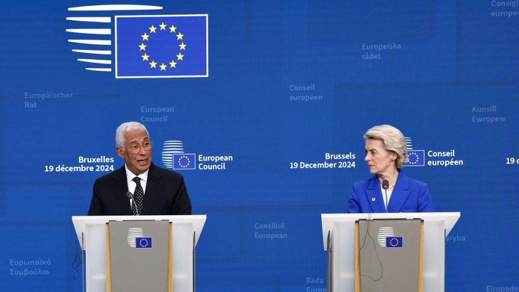 Antonio Costa and Ursula von der Leyen presented the EU principles for Syria