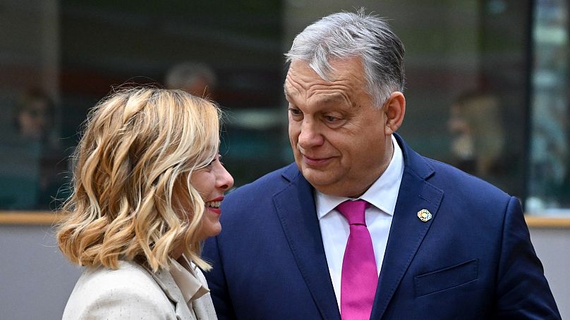 Giorgia Meloni en Italie et Viktor Orban en Hongrie.