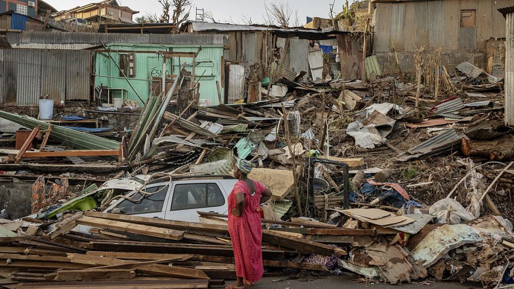 La distruzione a Mayotte