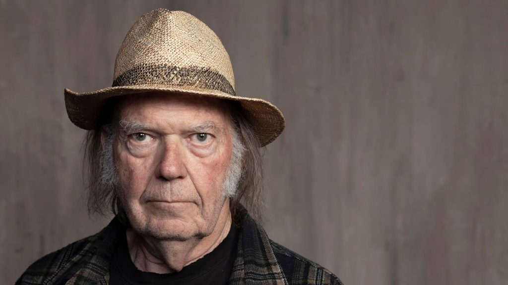 Neil Young poses for a portrait at Lost Planet Editorial in Santa Monica, Calif. on Sept. 9, 2019