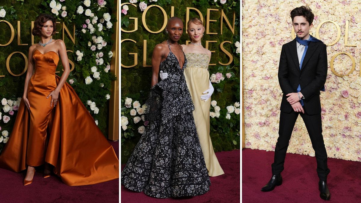 Best dressed celebs at Golden Globes 2025