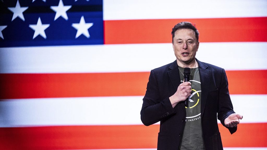 Elon Musk speaks at Life Center Church in Harrisburg, 19 October, 2024