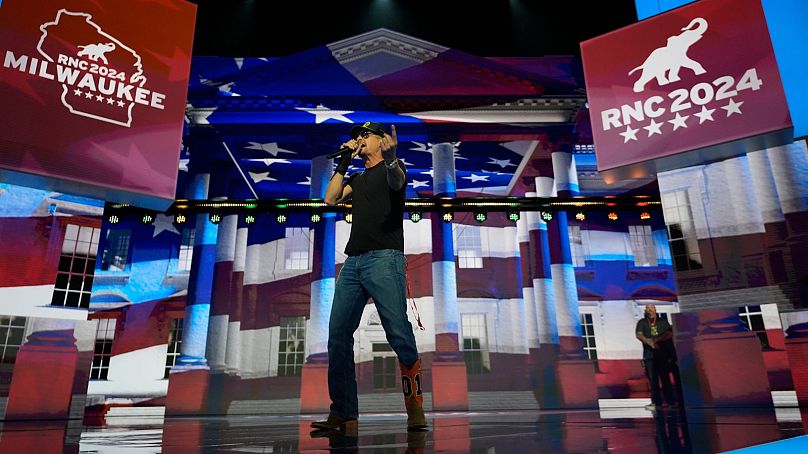 Kid Rock répète sa performance lors de la Convention Nationale Républicaine - 18 juillet 2024