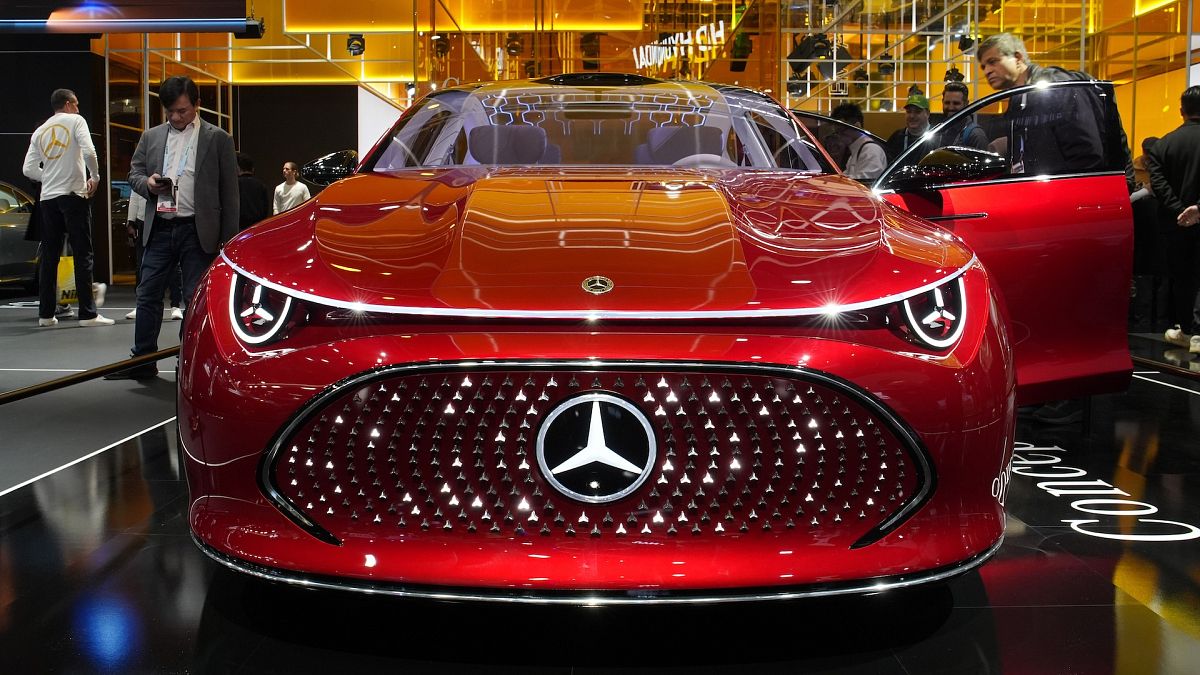 File picture of a Mercedes-Benz Concept CLA Class car