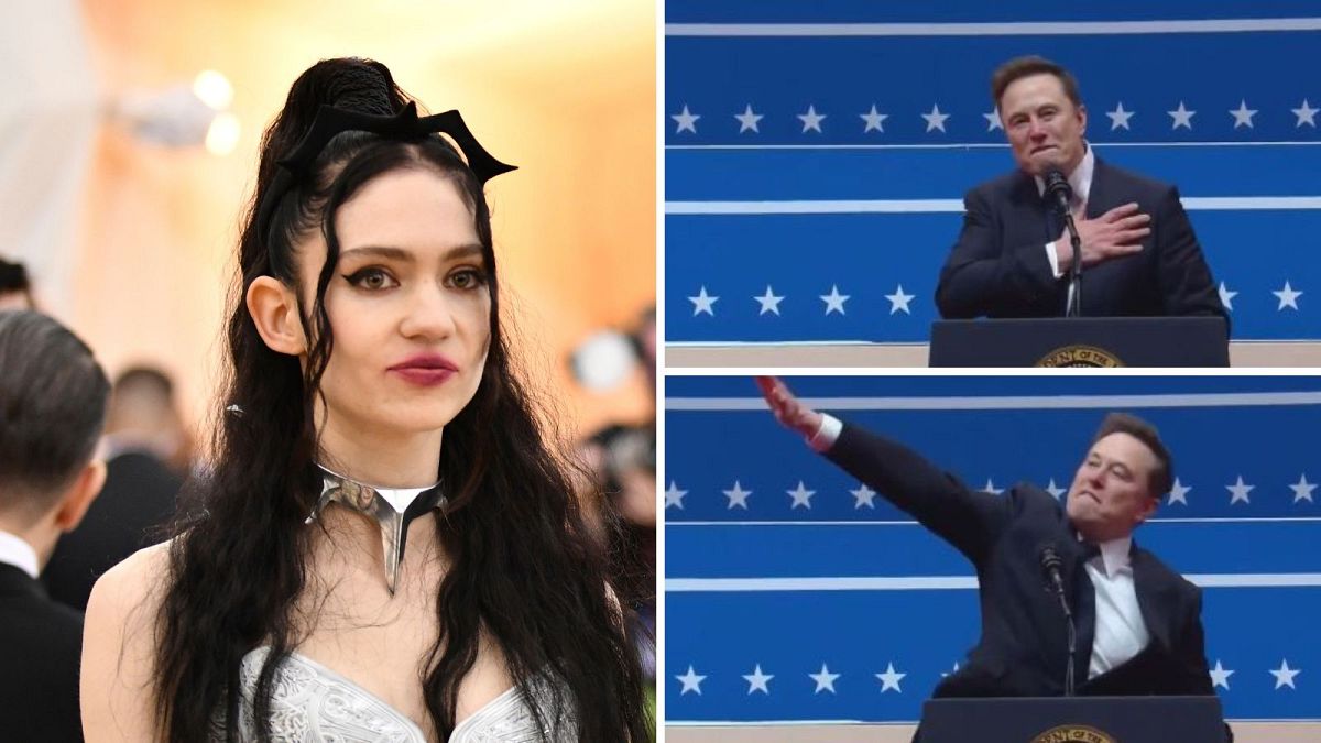 Musk ex-partner Grimes ‘happy to denounce Nazi-ism