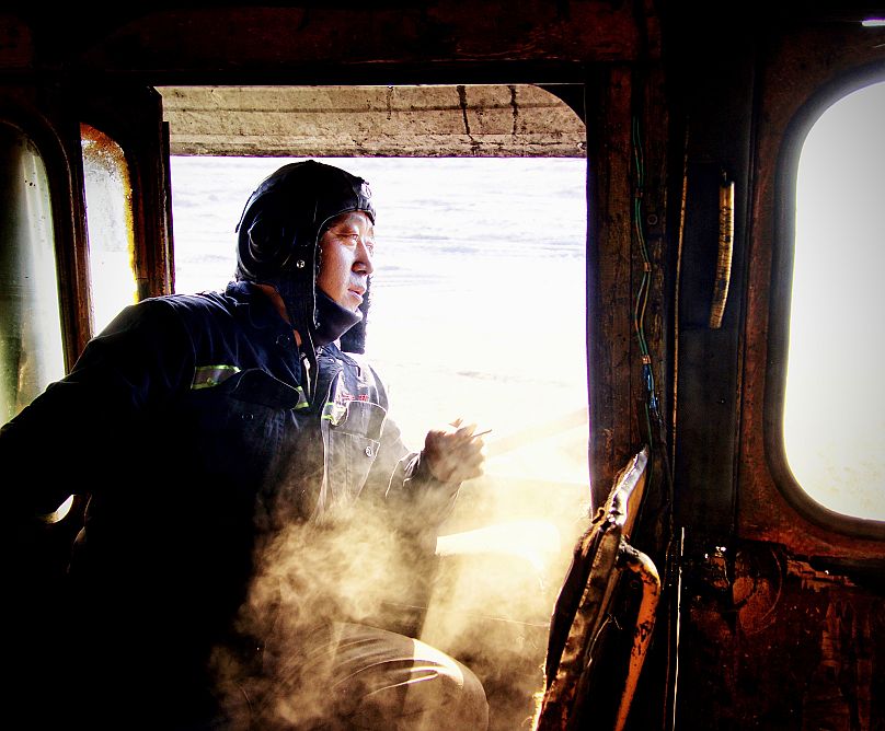 14 year old Zhang captured the raw dedication of coal mine workers in China.