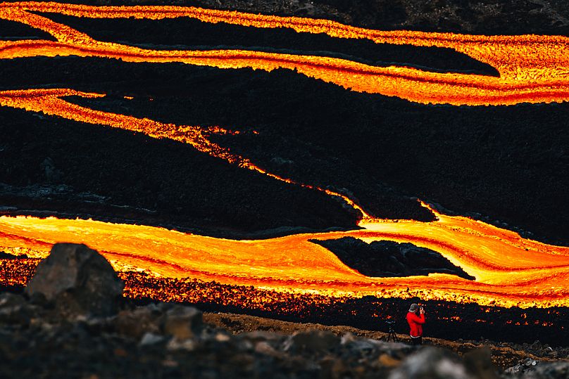 Iceland's eruption drew tourists and photographers from all over the world.