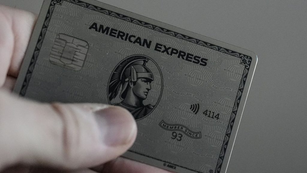 File picture of an American Express card