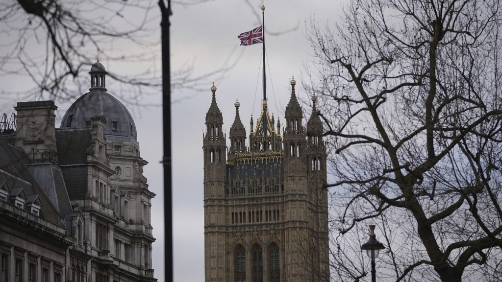 The British Houses of Parliament on 30 December, 2024.