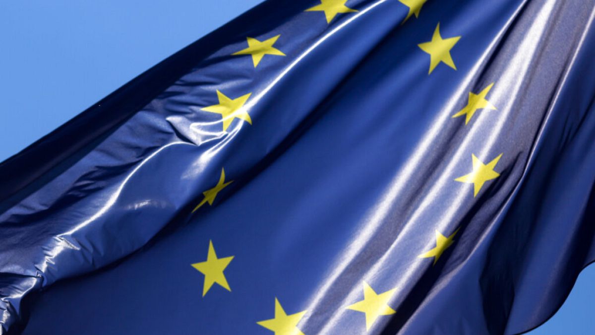 EU flag.