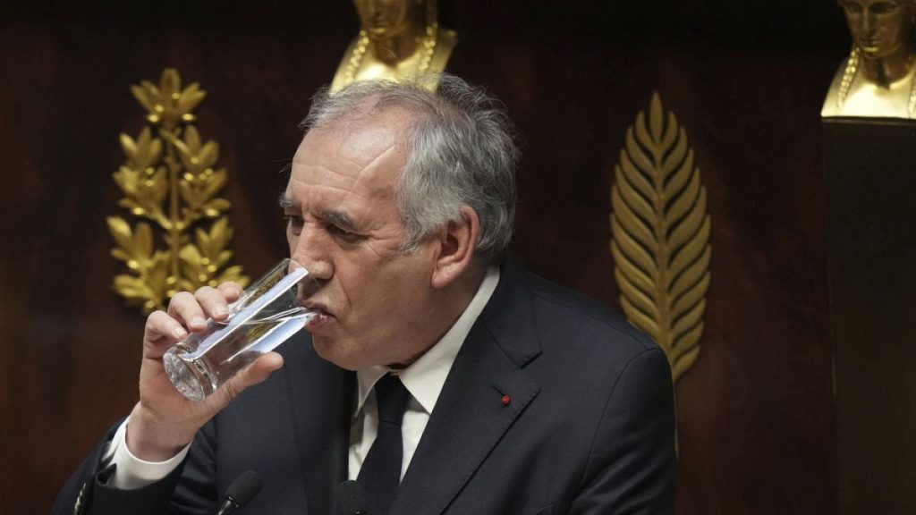 François Bayrou in the French National Assembly in January 2025