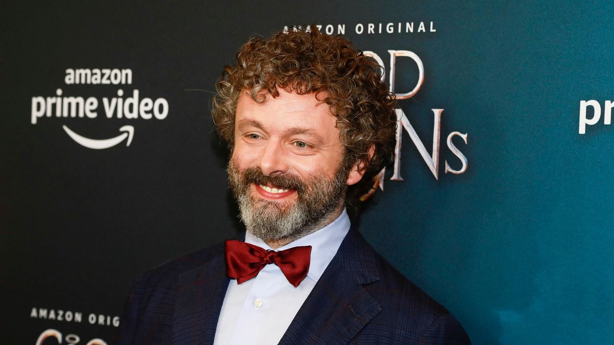 Michael Sheen attends the premiere of Amazon Prime Video