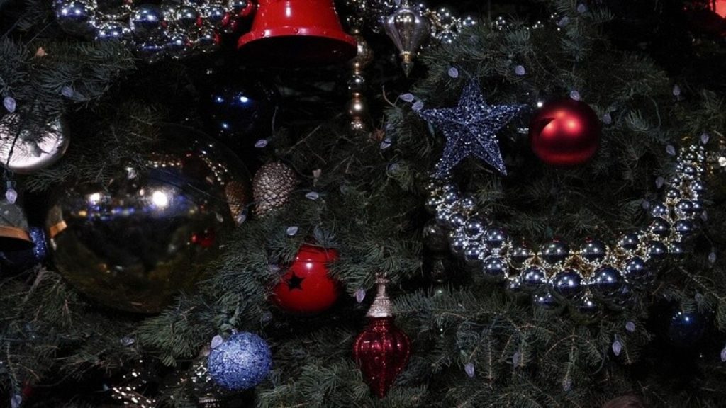 FILE: A Christmas tree is pictured at Bryant Park