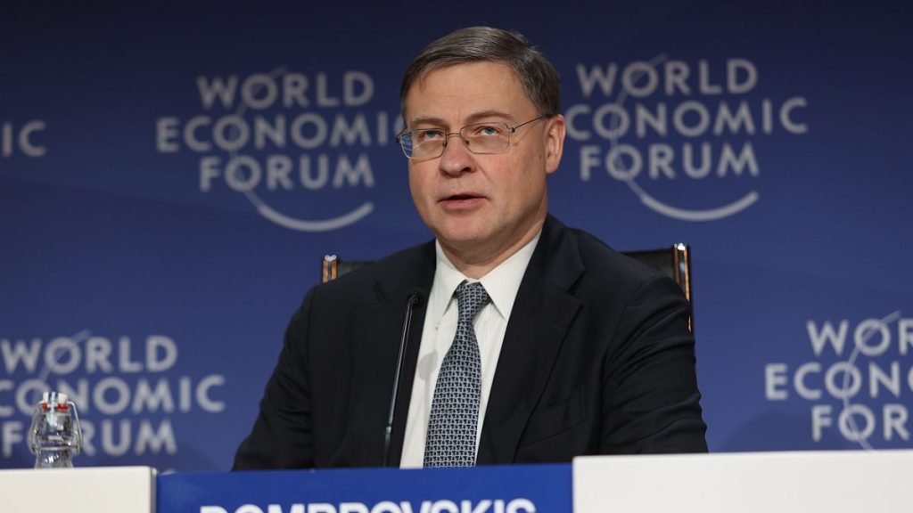 Valdis Dombrovskis, EU Commissioner for Trade.