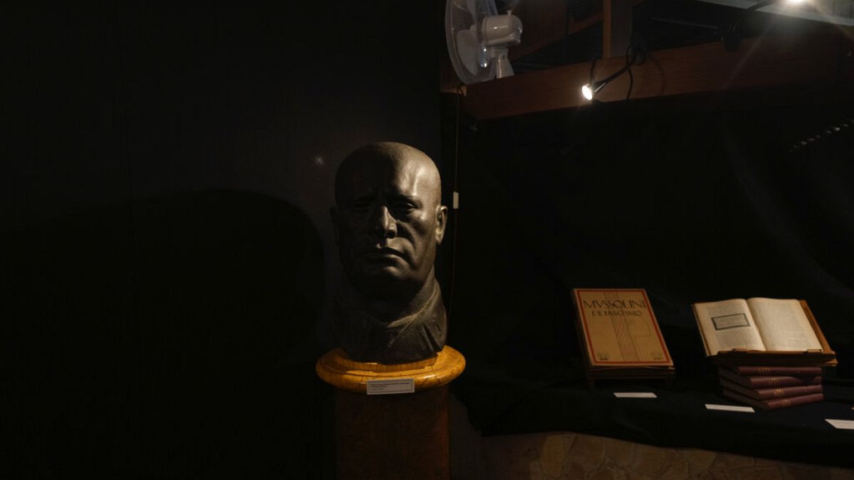 Bust of Benito Mussolini