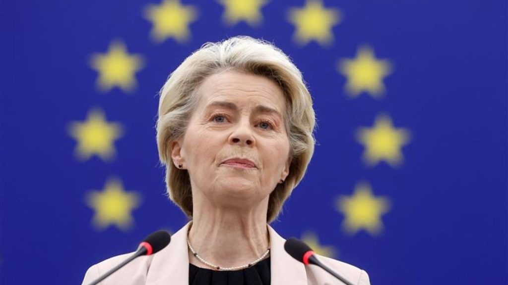 Ursula von der Leyen wins for her work on European unity.