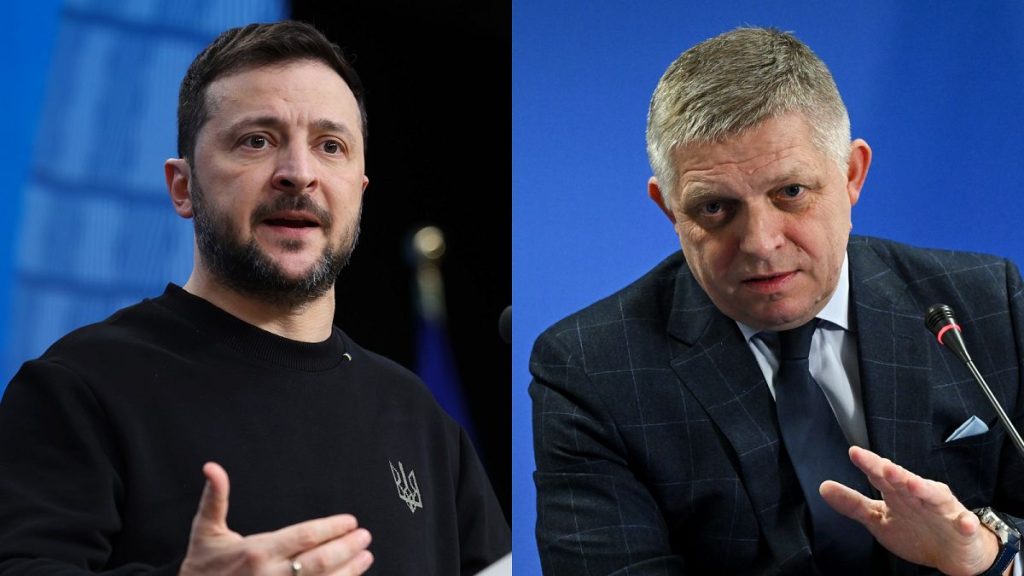 Volodymyr Zelenskyy and Robert Fico are butting heads over Russian gas.