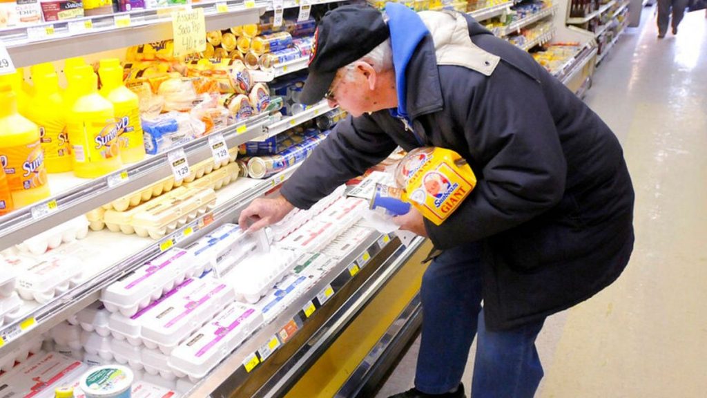 FILE PHOTO - Jan. 4, 2014. Grocery and hardware stores were busy as people prepared for the winter storm forecast to arrive on Sunday. (AP Photo/The Herald Bulletin, Don Knigh