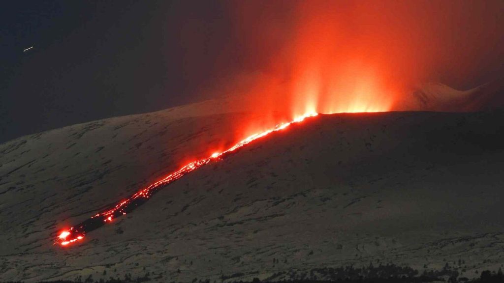 Mount Etna eruption, 11 February 2025