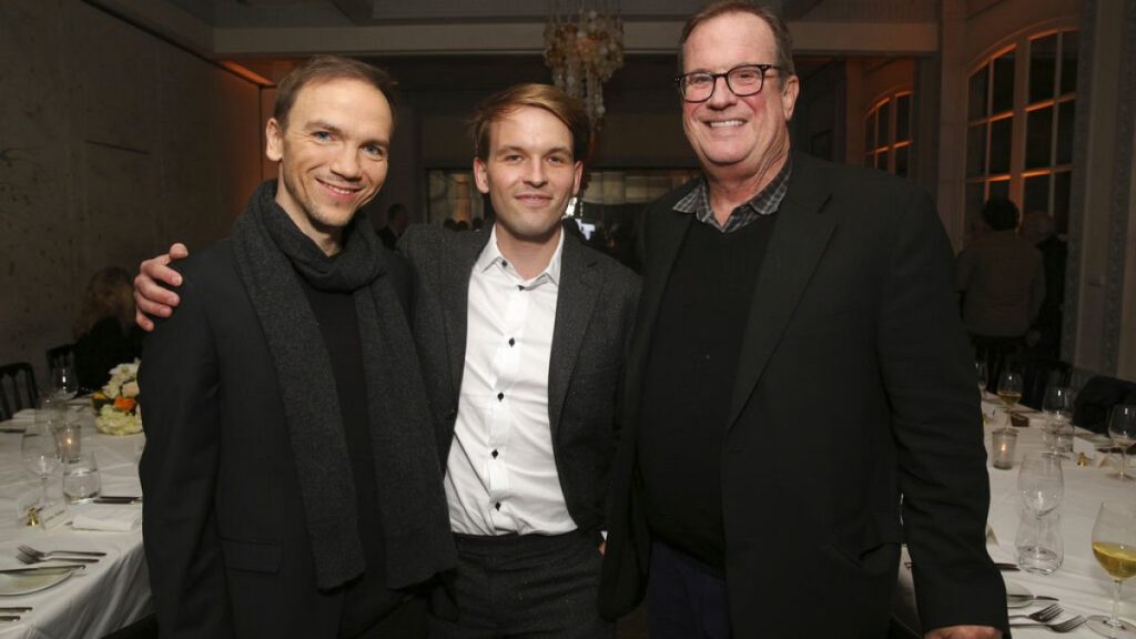 Director Jan Komasa, scriptwriter Mateusz Pacewicz and screenwriter Peter Hammond.